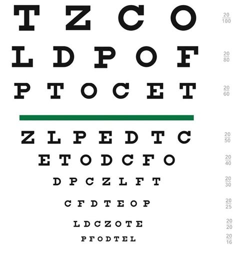 1001 optical eye test.